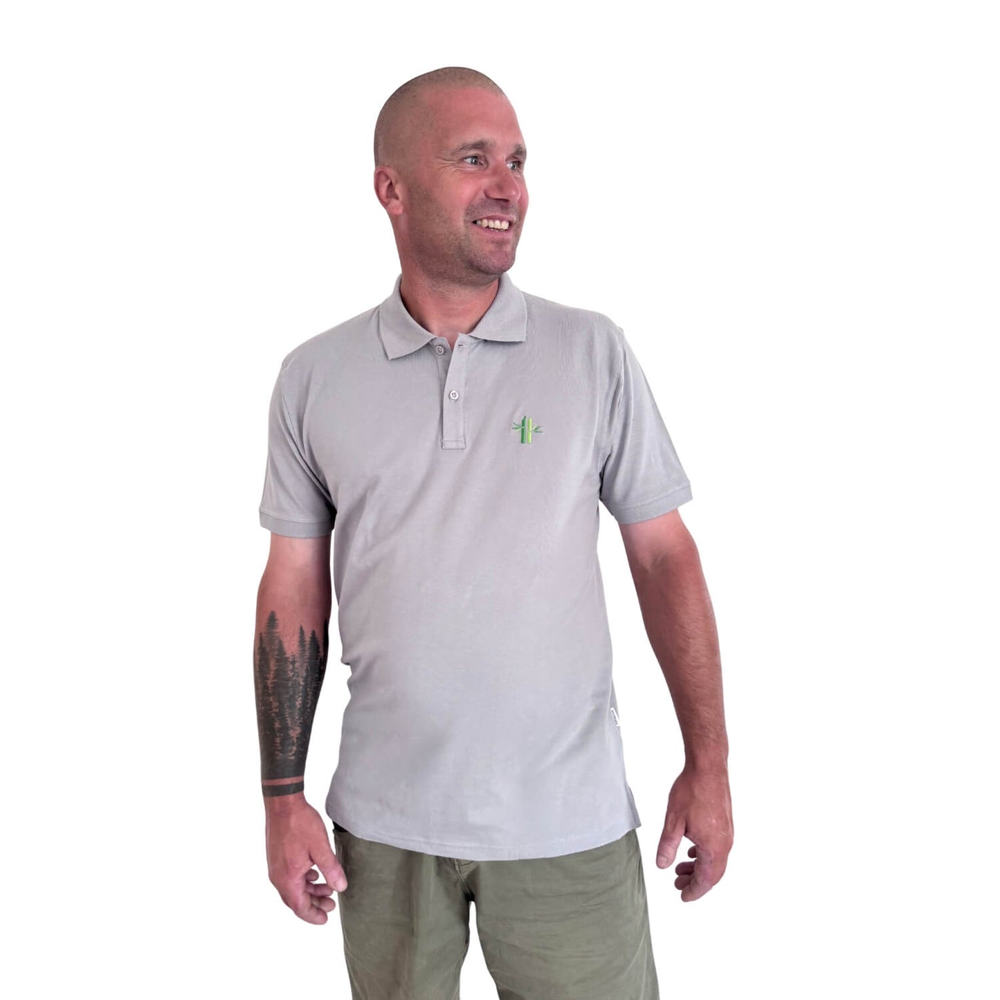 Pique Grey Polo - Robumi Lifestyle