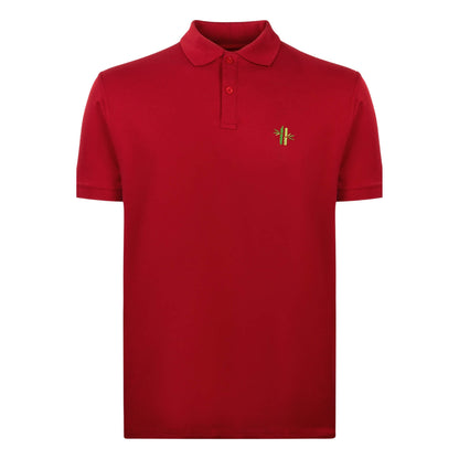 Pique Rust Red Polo - Robumi Lifestyle